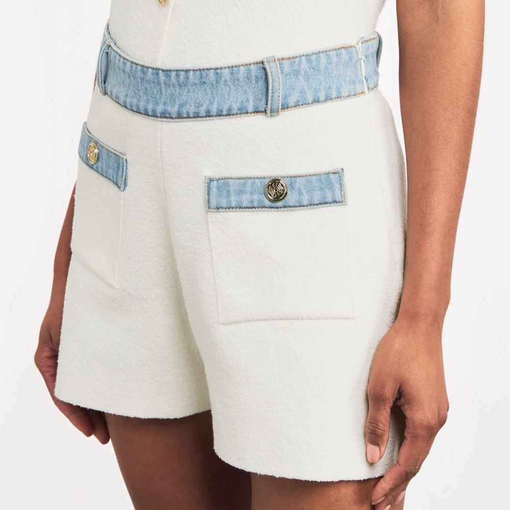 Maje White and Black Garment with Tags